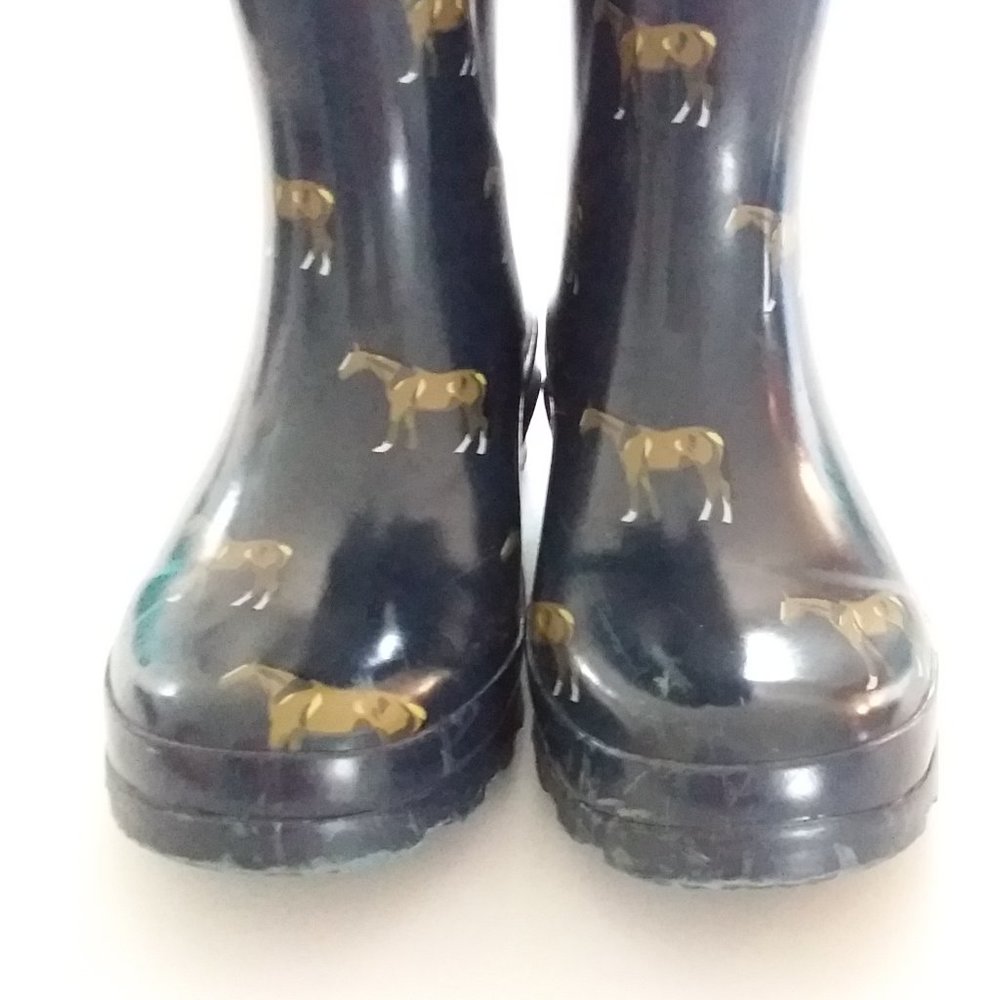 Horse themed rain boots